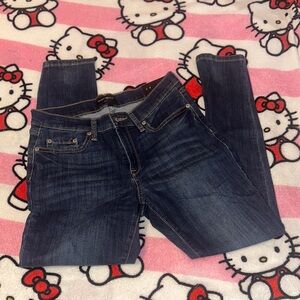 Banana Republic blue jeans